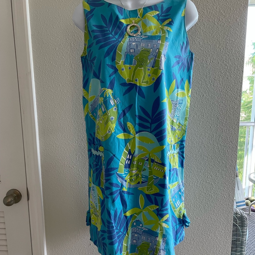 Lilly Pulitzer Shift Dress Size 8 - worn once